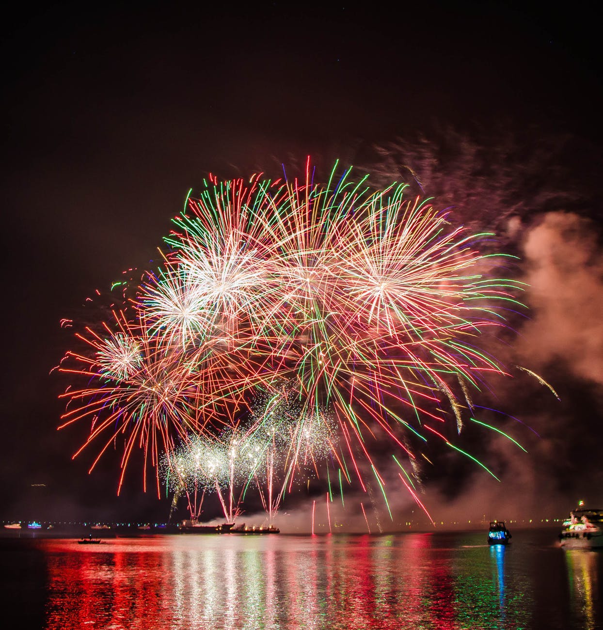photography of fireworks display